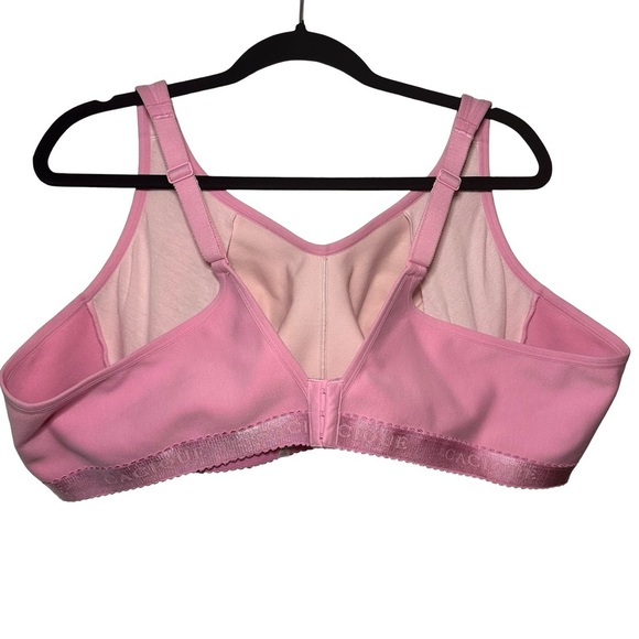 Cacique Lane Bryant Size 54B Unlined Full Coverage No Wire Light Pink Bra - Picture 7 of 10